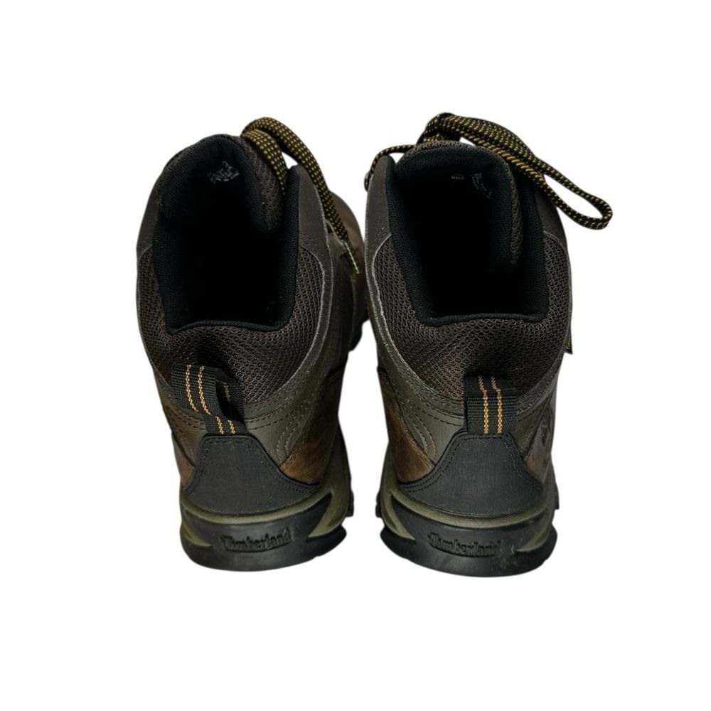 Timberland Madden Waterproof Mid Hiking Boots Men’s US 9 Brown Leather - Picture 3 of 9